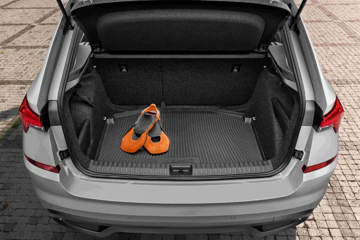 Covor Portbagaj Skoda Kamiq - Negru, Compatibil cu Podea Variabila - Skoda Shop