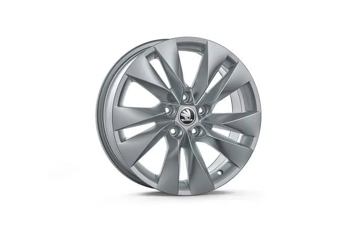 Janta aliaj 17" Škoda Trifid, argintiu metalizat, pentru anvelope 215/65 R17 - Skoda Shop