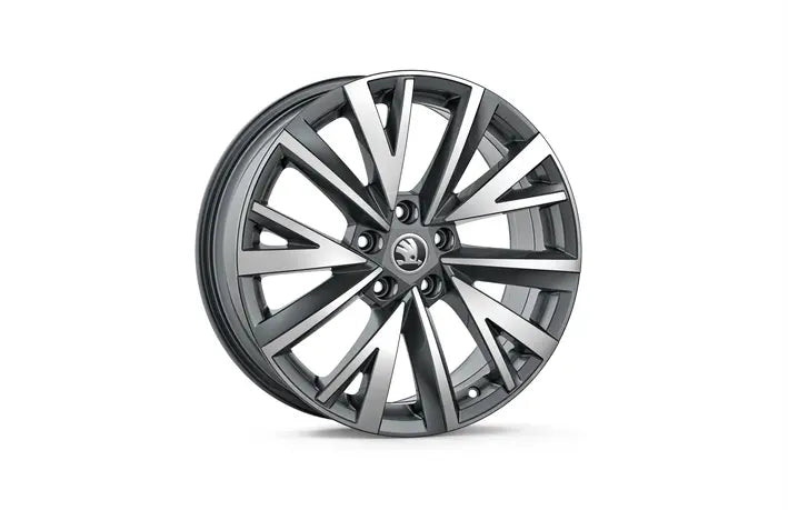 Janta aliaj 18" Škoda Gigaro, antracit metalizat, stralucitor, pentru anvelope 235/55 R18 - Skoda Shop