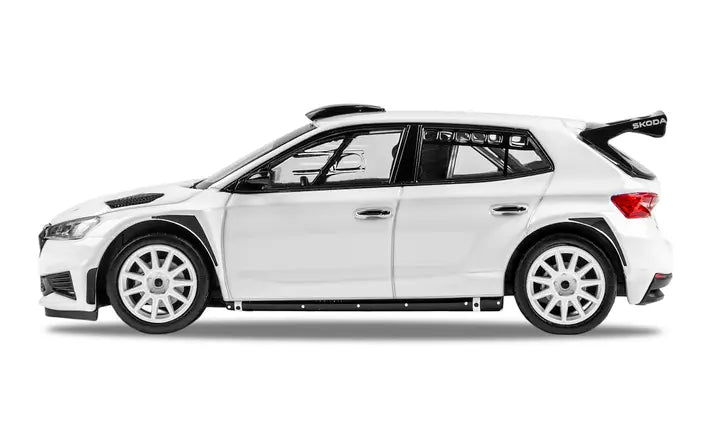 Macheta SK Fabia RS Rally2, scara 1:43, alb - Skoda Shop