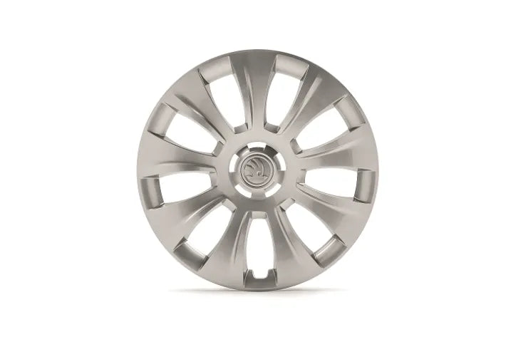 Capace ornamentale roti Skoda Karoq, set de 4 bucati, design elegant, protectie impotriva murdariei si zgarieturilor, compatibile cu modelele din 2018.