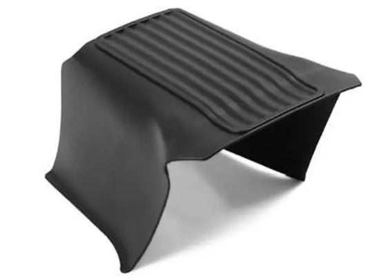 Covoras cauciuc tunel central Skoda Fabia III, protectie impotriva murdariei si apei, compatibil cu modelele fara cotiera centrala, negru, usor de curatat.