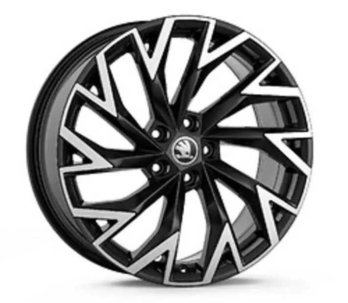 Janta aliaj 19" Škoda Helix, negru metalizat stralucitor, pentru anvelope 235/40 R19 - Skoda Shop