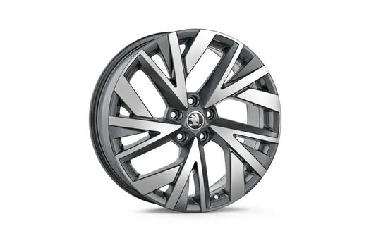 Janta aliaj Skoda Atria, 19", antracit metalic, lustruit - Skoda Shop