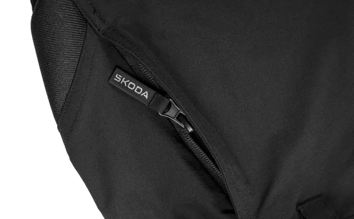 Pantaloni scurti MTB pentru barbati Skoda, cu captuseala interioara, marimea S, negru - Skoda Shop