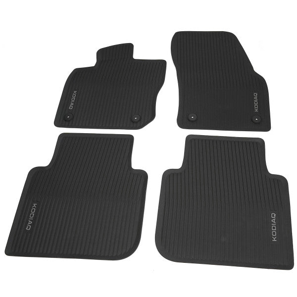 Set 4 covorase cauciuc Skoda Kodiaq PS7 2024 - > - Skoda Shop